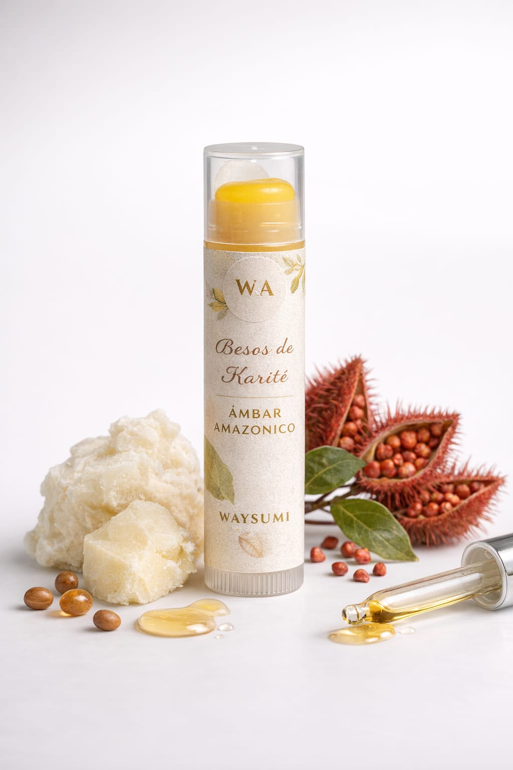 Bálsamo Besos de Karité Ámbar Amazónico